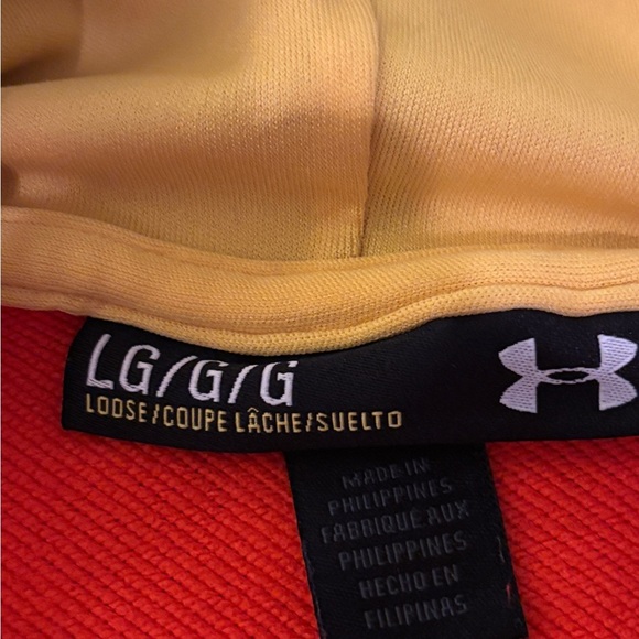 Under Armour NFL Combine Men’s Authentic Sweatshirt Hoodie Size Large - Picture 4 of 4